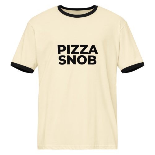 Pizza Snob Unisex Ringer T-shirt